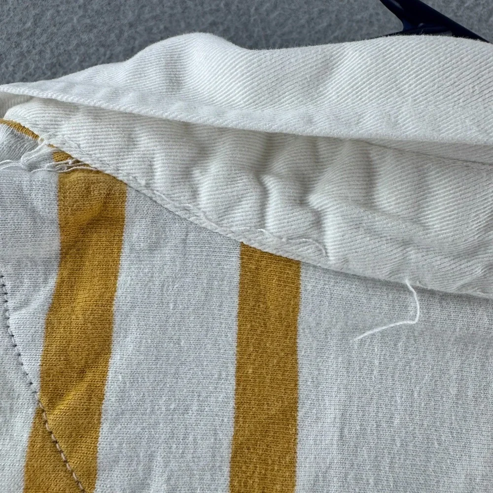 Vintage Chaps Ralph Lauren Rugby Shirt Mens Large 90s Striped Preppy Polo
